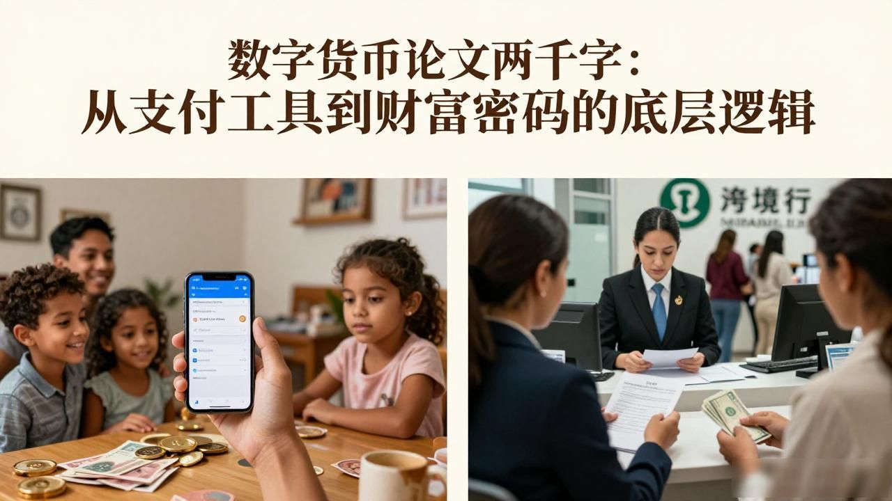 数字货币论文两千字_数字货币的底层逻辑_数字货币对信任建立方式的改变