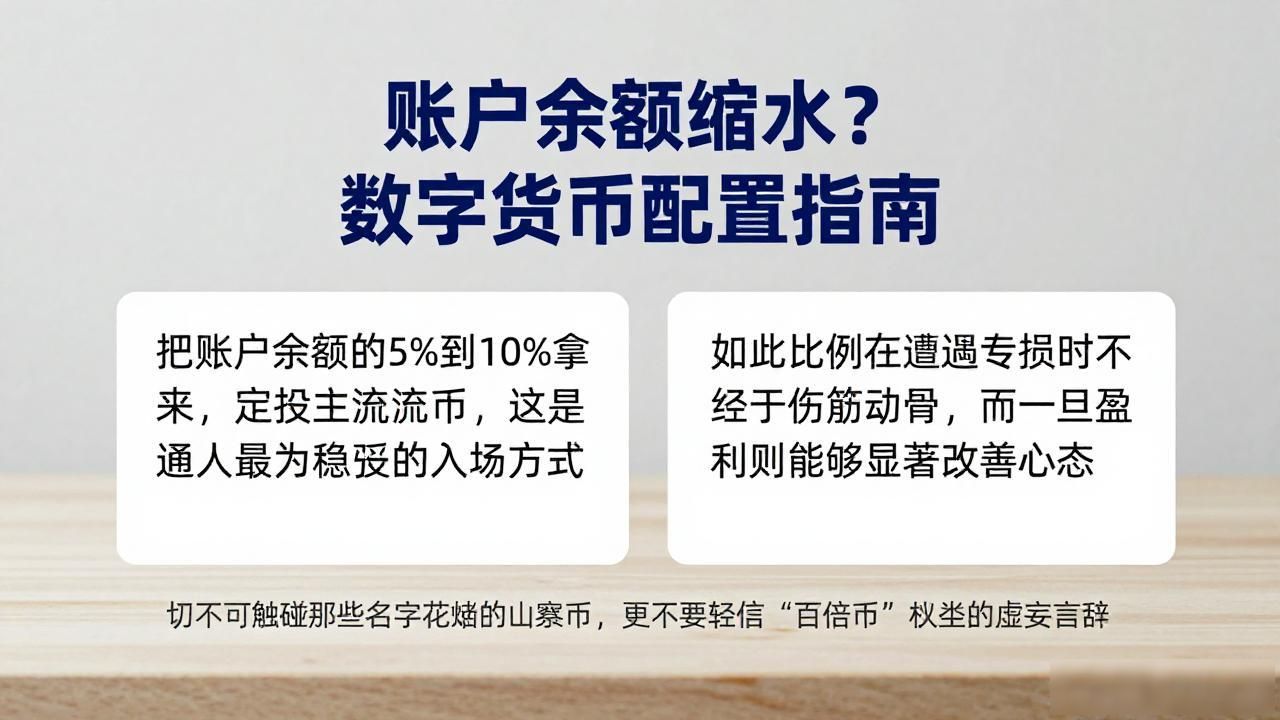 数字货币投资策略_账户余额与数字货币_主流币定投方法