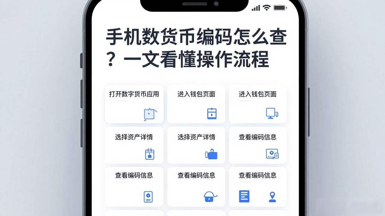 手机数字货币编码怎么查？一文看懂操作流程