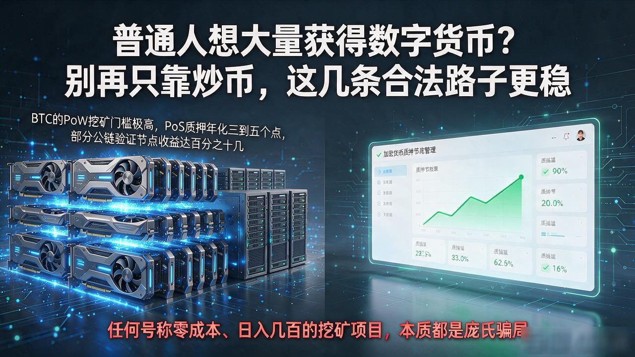 如何大量获得数字货币_如何通过现货定投获得大量数字货币_PoS质押与DeFi流动性挖矿的收益与风险