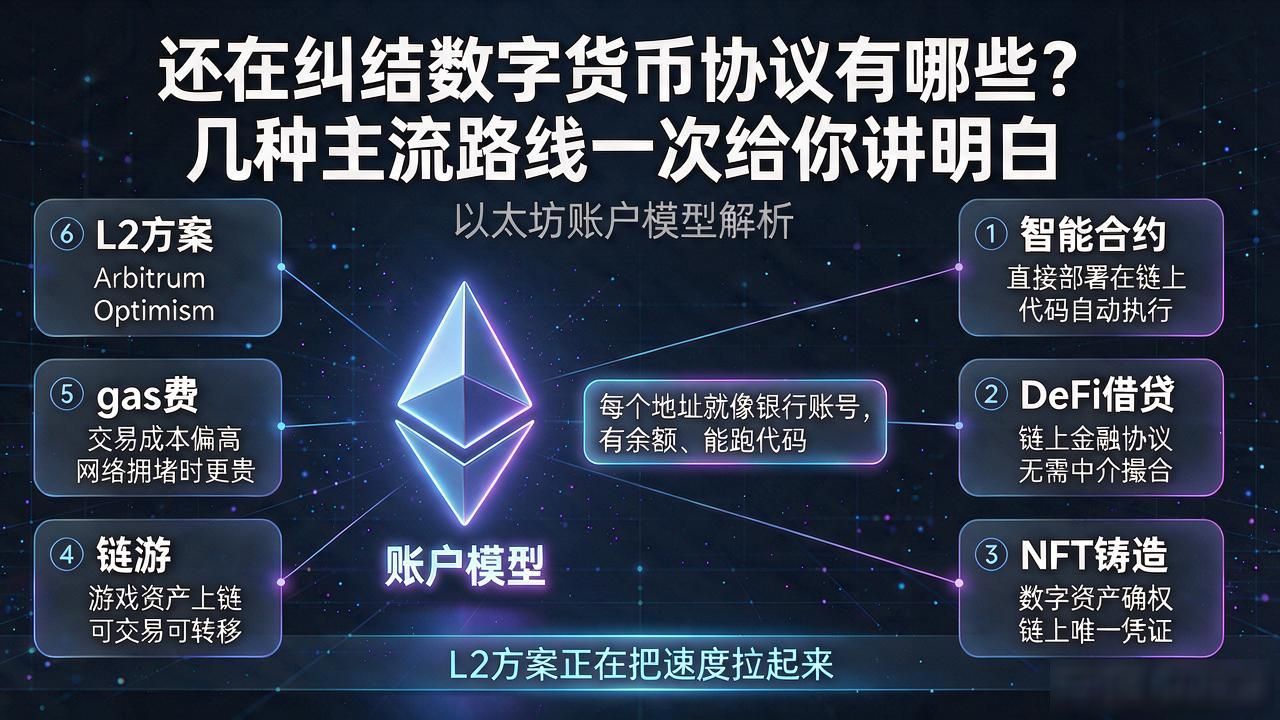 比特币UTXO与以太坊账户模型对比_数字货币底层协议原理与区别_数字货币协议有哪些