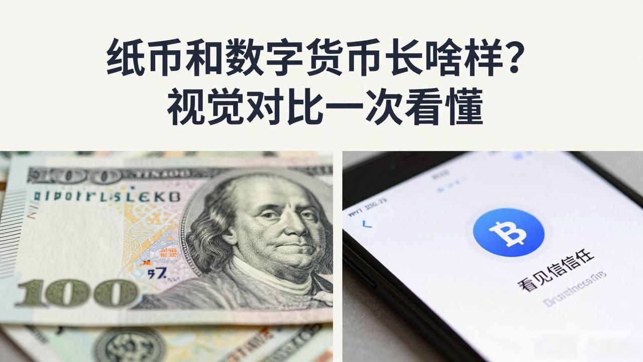数字货币极简效率加密算法区块链账本_纸币视觉语言国家信用工艺传承_纸币与数字货币视觉