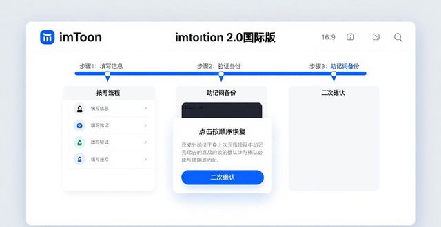 优化imToken 2.0国际版注册流程 三招提升用户注册体验