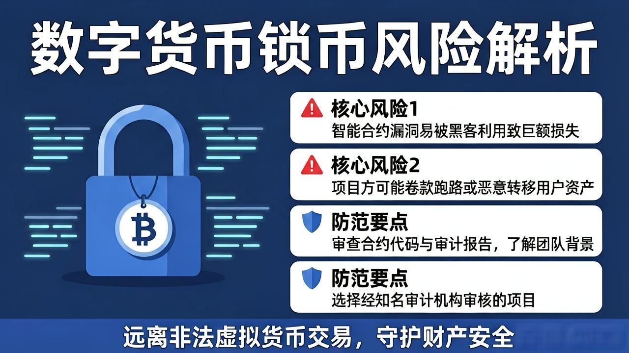 锁币项目的选择要点_数字货币锁定区块链的风险_数字货币锁定区块链