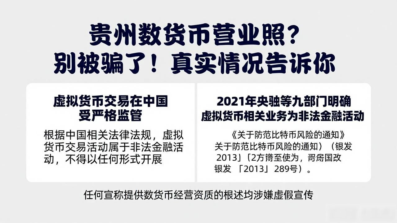 贵州数字货币营业执照不存在_贵州数字货币营业执照_数字人民币经营资质虚假宣传