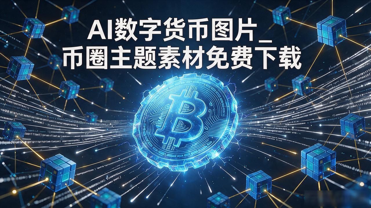 AI数字货币图片_币圈主题素材免费下载