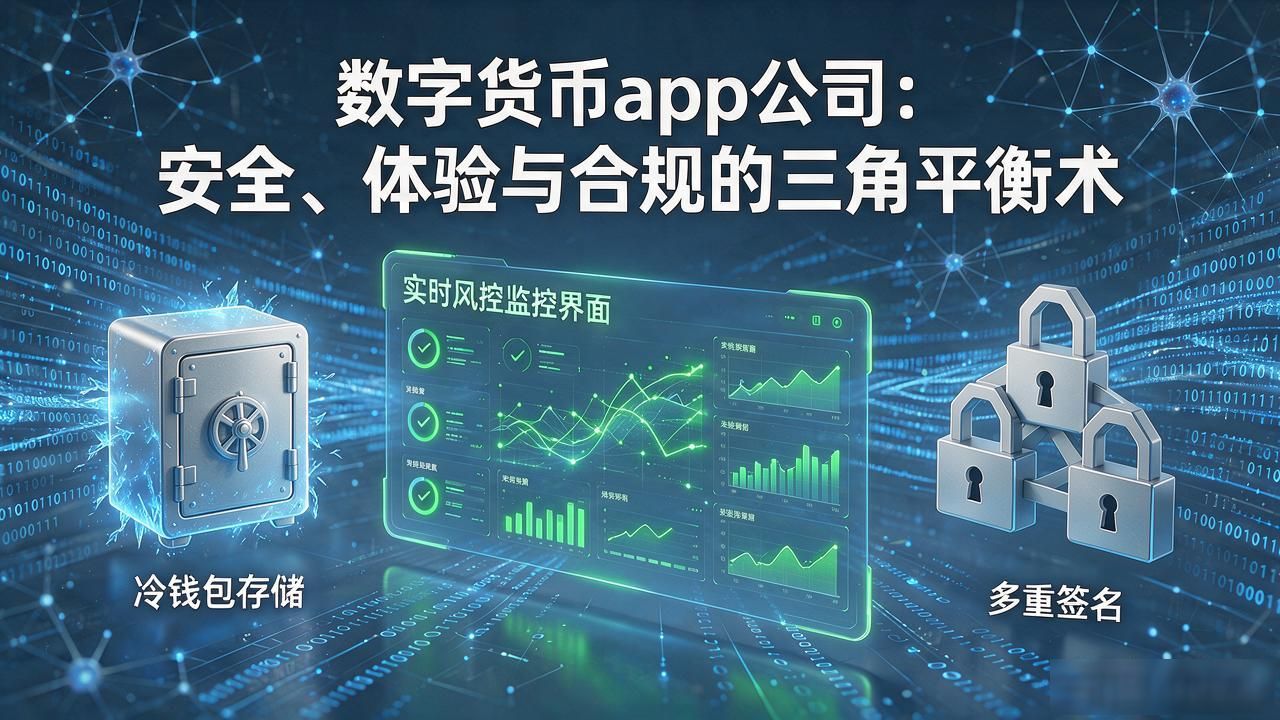 数字货币app公司：安全、体验与合规的三角平衡术