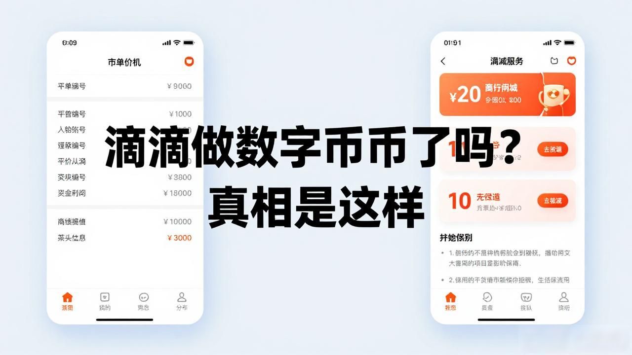 滴滴数字货币传闻官方回应 滴滴区块链跨境支付应用 滴滴内部电子记账与加密货币区别_滴滴数字货币新闻