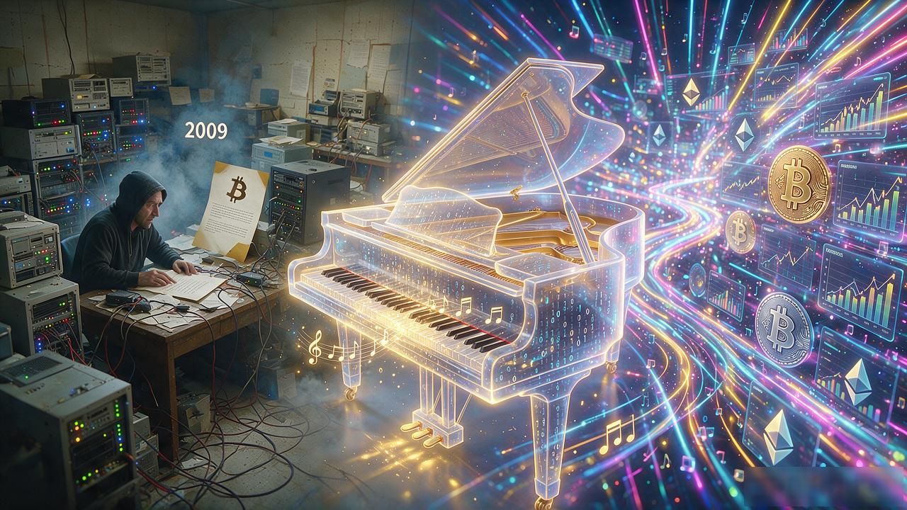 音乐创作者写数字货币颂歌_用音乐记录数字货币金融革命_数字货币颂歌曲