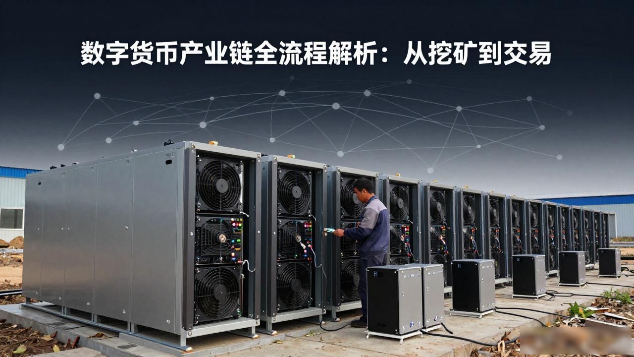 数字货币产业链环节_数字货币产业链上下游联动_数字货币产链详解