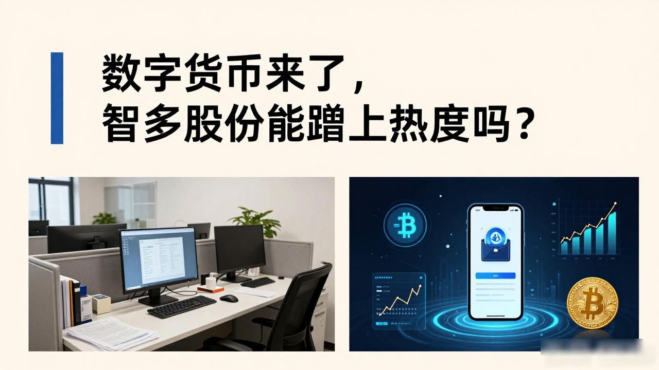 数字货币和智多股份_智多股份数字货币机遇_数字人民币上市公司