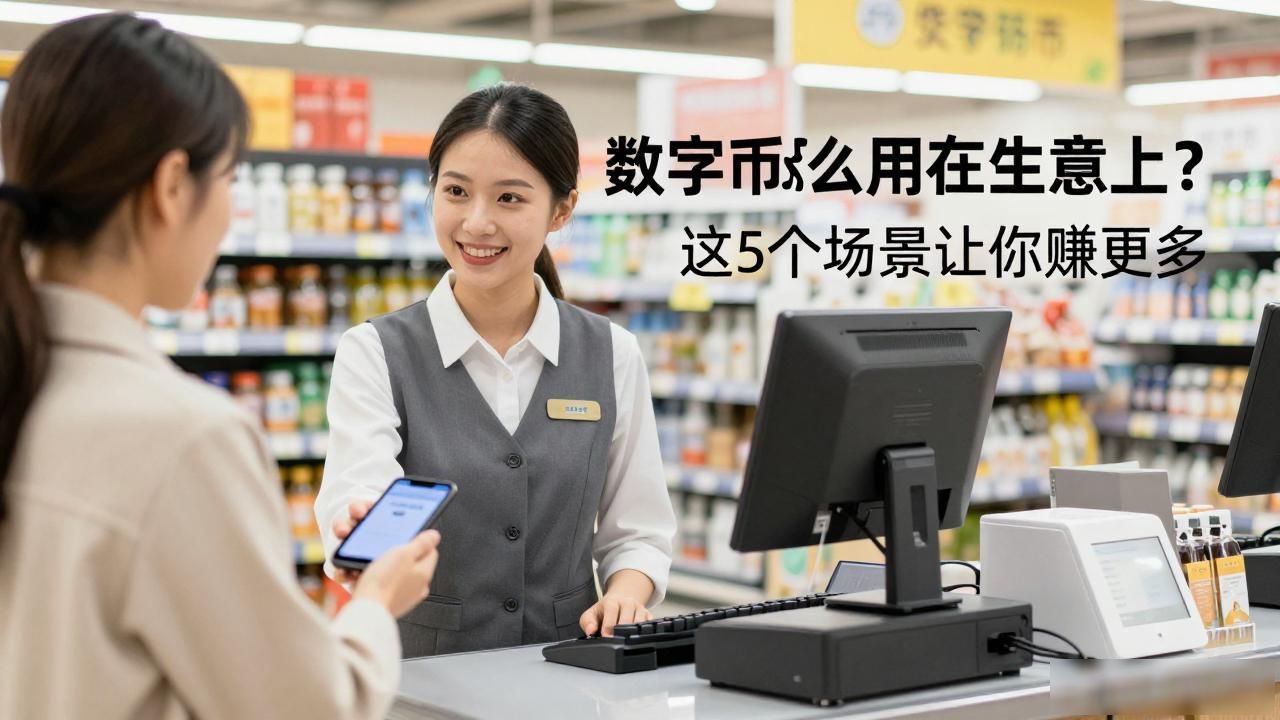 数字货币怎么用在生意上？这5个场景让你赚更多