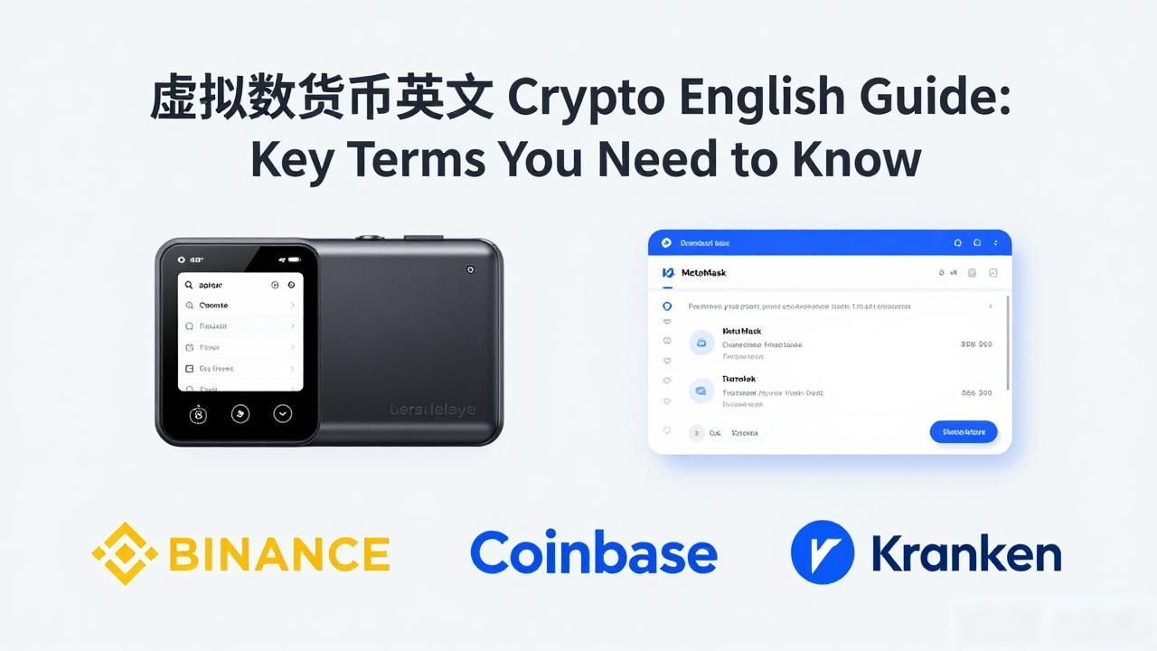 虚拟数字货币英文 Crypto English Guide: Key Terms You Need to Know