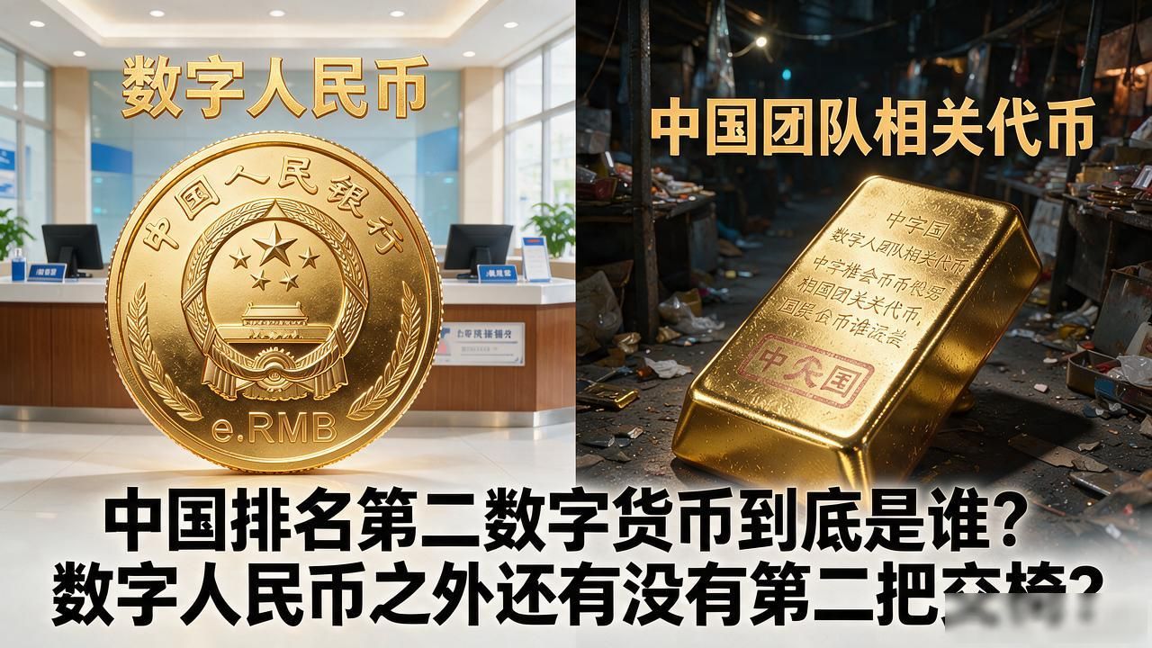 中国排名第二数字货币到底是谁？数字人民币之外还有没有第二把交椅