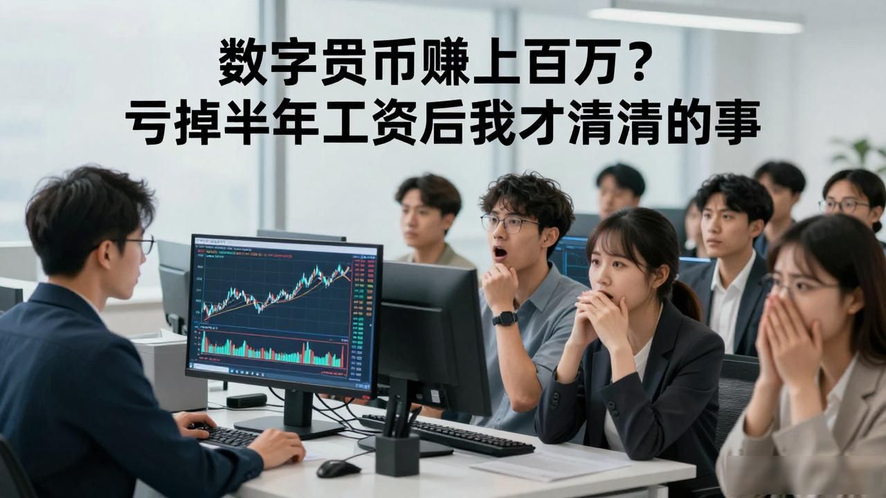 数字货币赚上百万？亏掉半年工资后我才看清的事