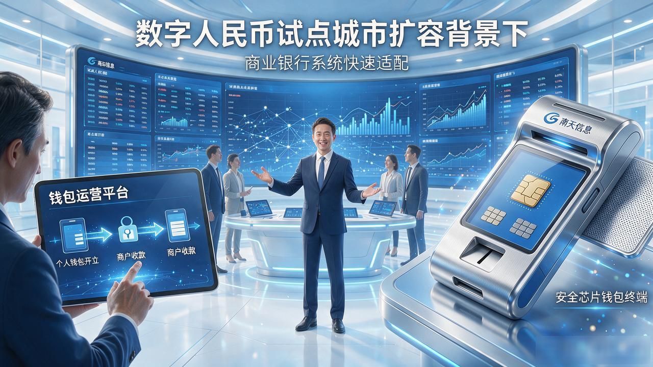 南天信息搞数字货币了？银行IT老炮儿切入数字人民币新赛道