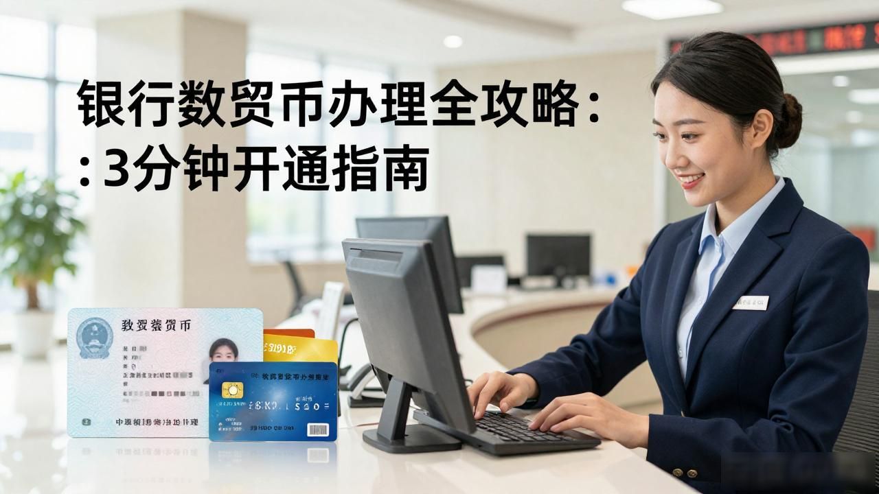 银行数字货币办理全攻略：3分钟开通指南