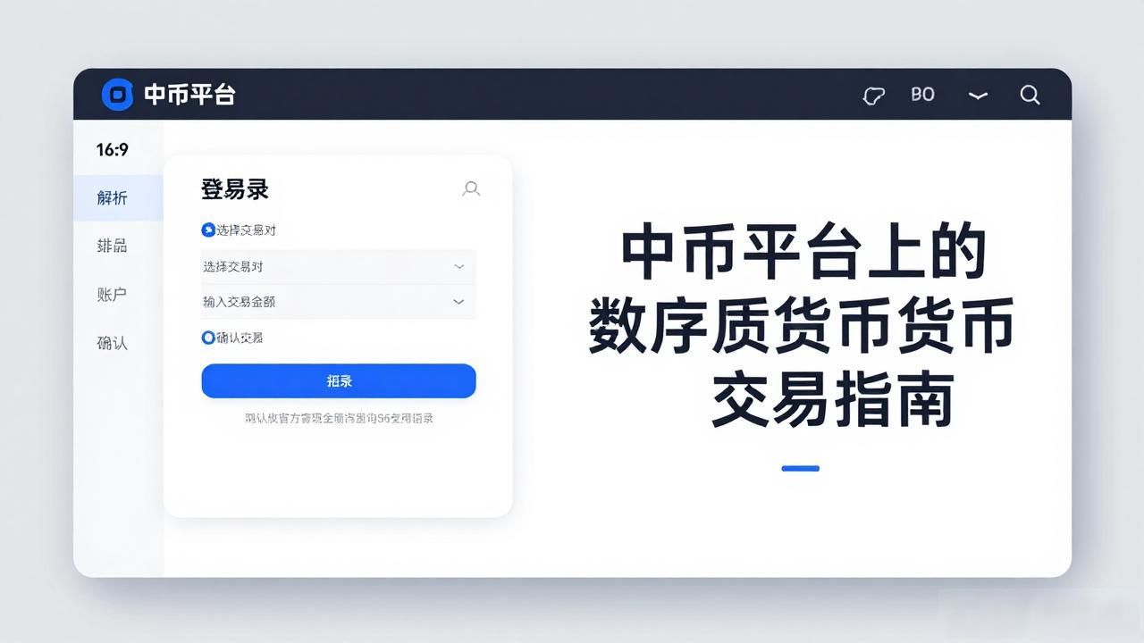 数字货币市场稳健投资技巧_中币平台新手现货交易操作_中币有数字货币