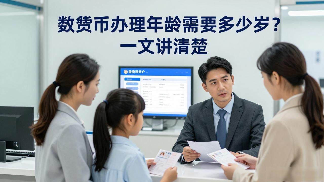数字货币办理年龄需要多少岁？一文讲清楚