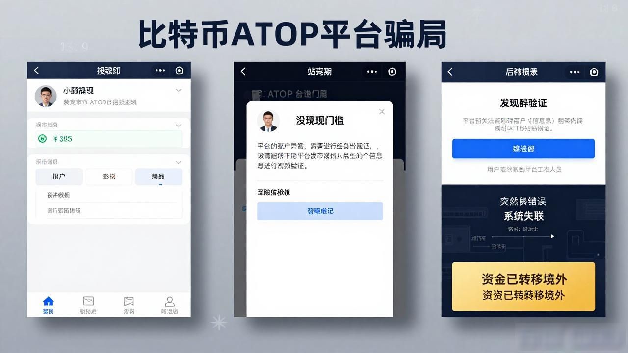 数字货币ATOP平台骗局揭秘