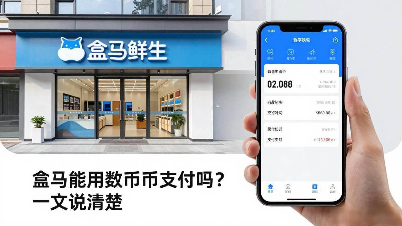 数字人民币在超市的使用流程_盒马用数字货币支付_盒马数字货币支付体验