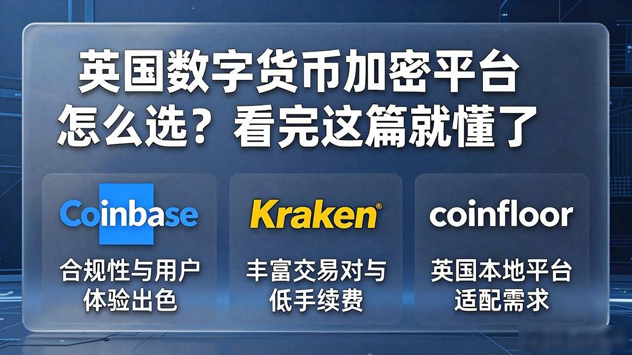 英国数字货币加密平台怎么选？看完这篇就懂了