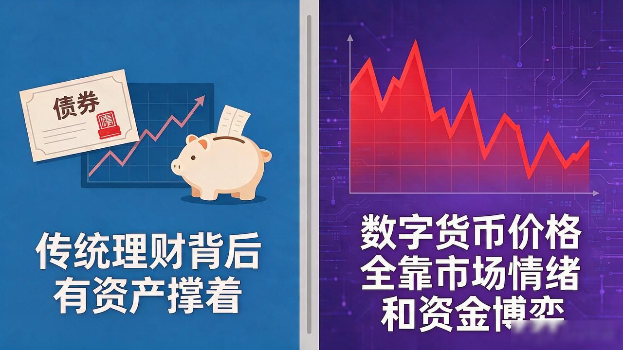 数字货币与理财有关吗_数字货币算不算理财_比特币以太坊与传统理财的区别