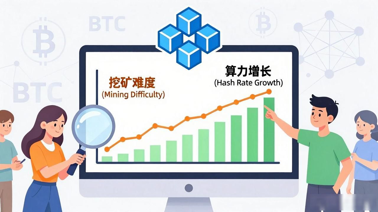 区块链难度_区块链难度调整_比特币出块速度稳定机制