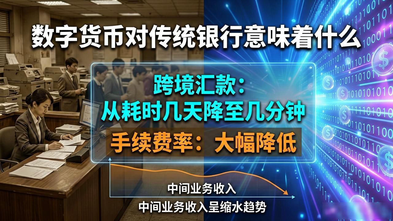 数字货币对传统银行意味着什么
