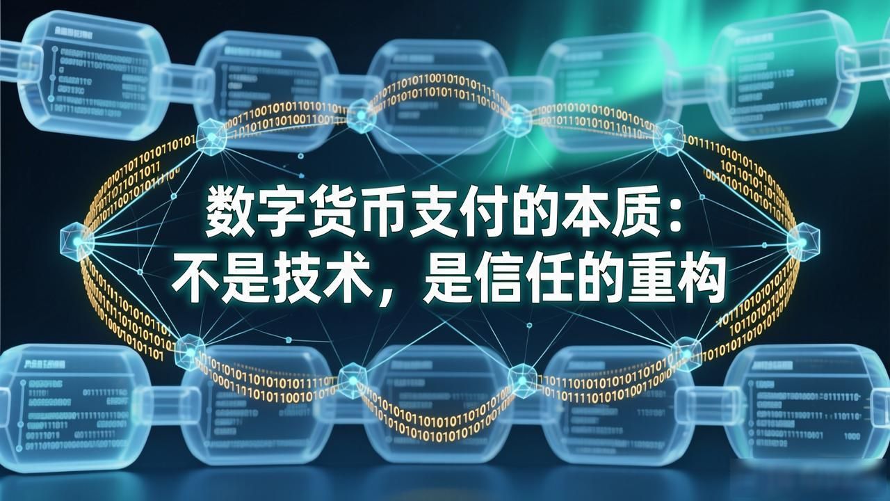 数字货币支付的本质：不是技术，是信任的重构