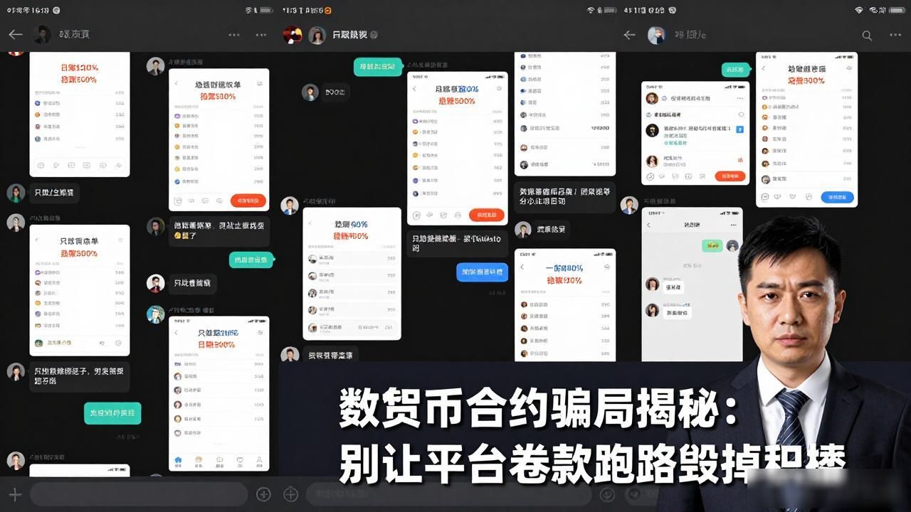 数字货币合约骗局揭秘：别让平台卷款跑路毁掉积蓄