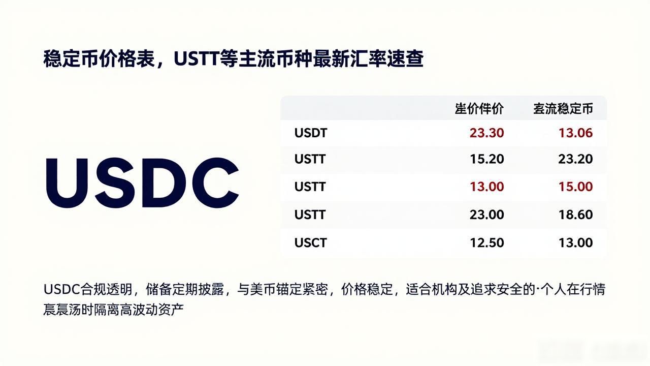 数字货币稳定币价格表_数字货币稳定币价格表 USDT USDC DAI实时汇率查询 稳定币交易通道流动性确认方法