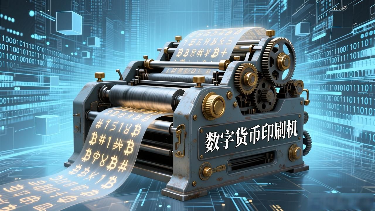 数字人民币发行机制_央行数字货币双层运营体系_数字货币印刷机