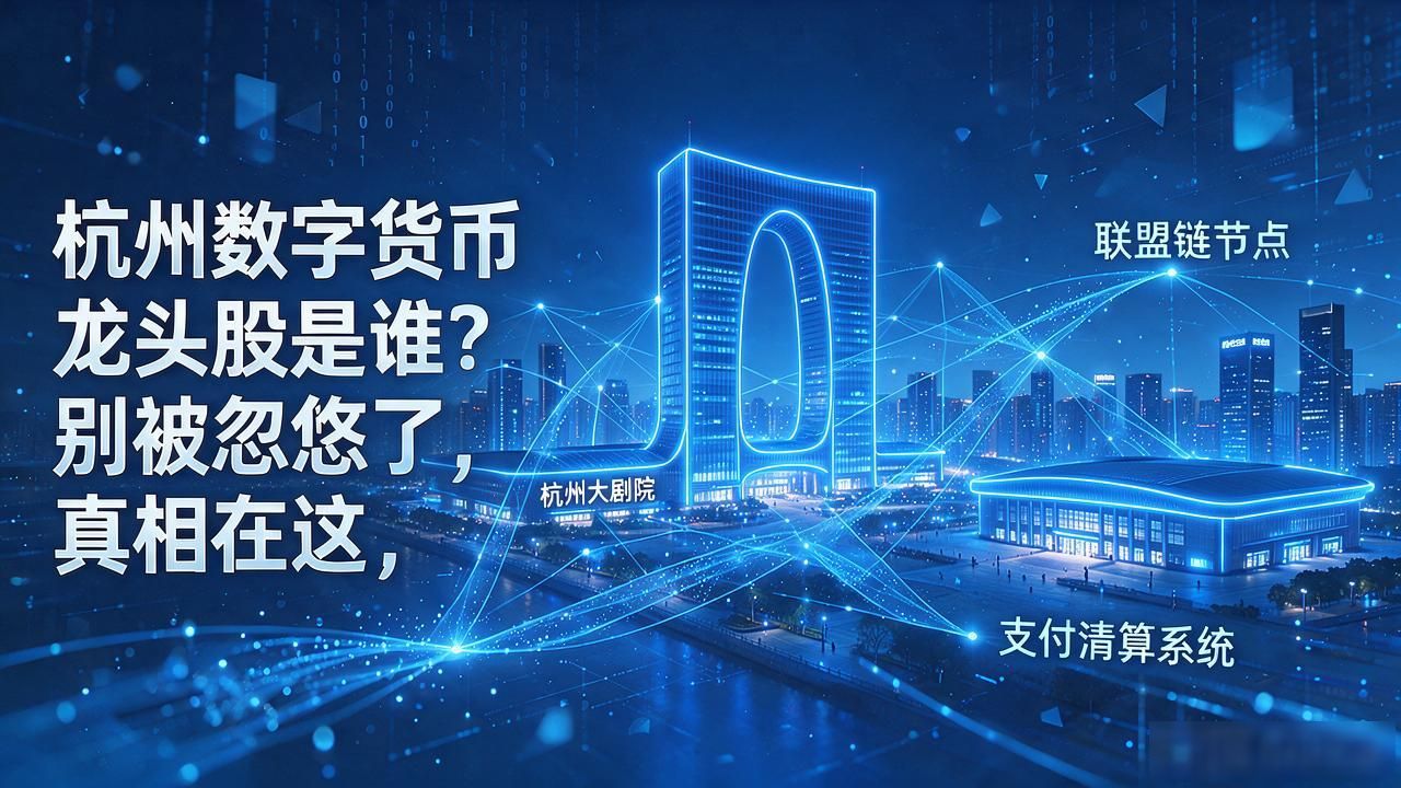 杭州数字货币龙头股_技术落地实际业务_杭州数字科技龙头