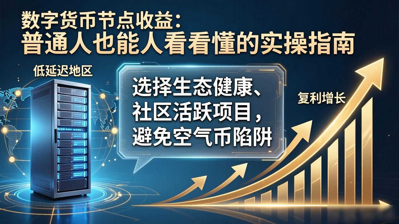 质押代币获得奖励_参与节点运行_数字货币 节点收益