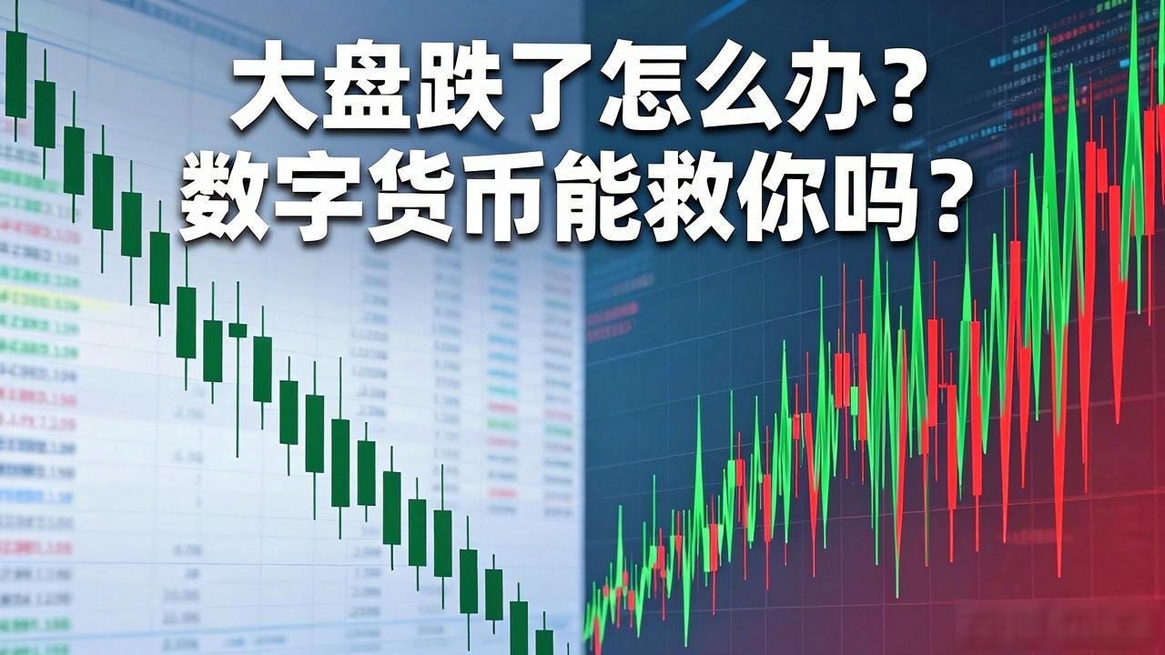 大盘指数和数字货币_数字货币与大盘指数关联性分析_大盘指数下跌时投资数字货币风险