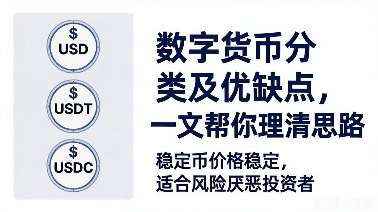 数字货币分类和优缺点_数字货币分类及利弊分析 主流数字货币类别详解 不同类型数字货币投资选择建议