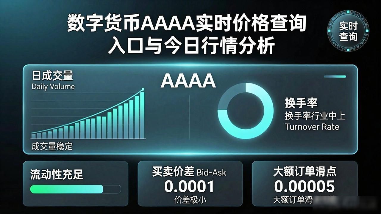 数字货币AAAA实时价格查询入口与今日行情分析
