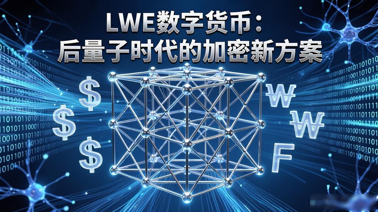 lwe数字货币_后量子数字货币LWE方案_格密码LWE数字货币应用