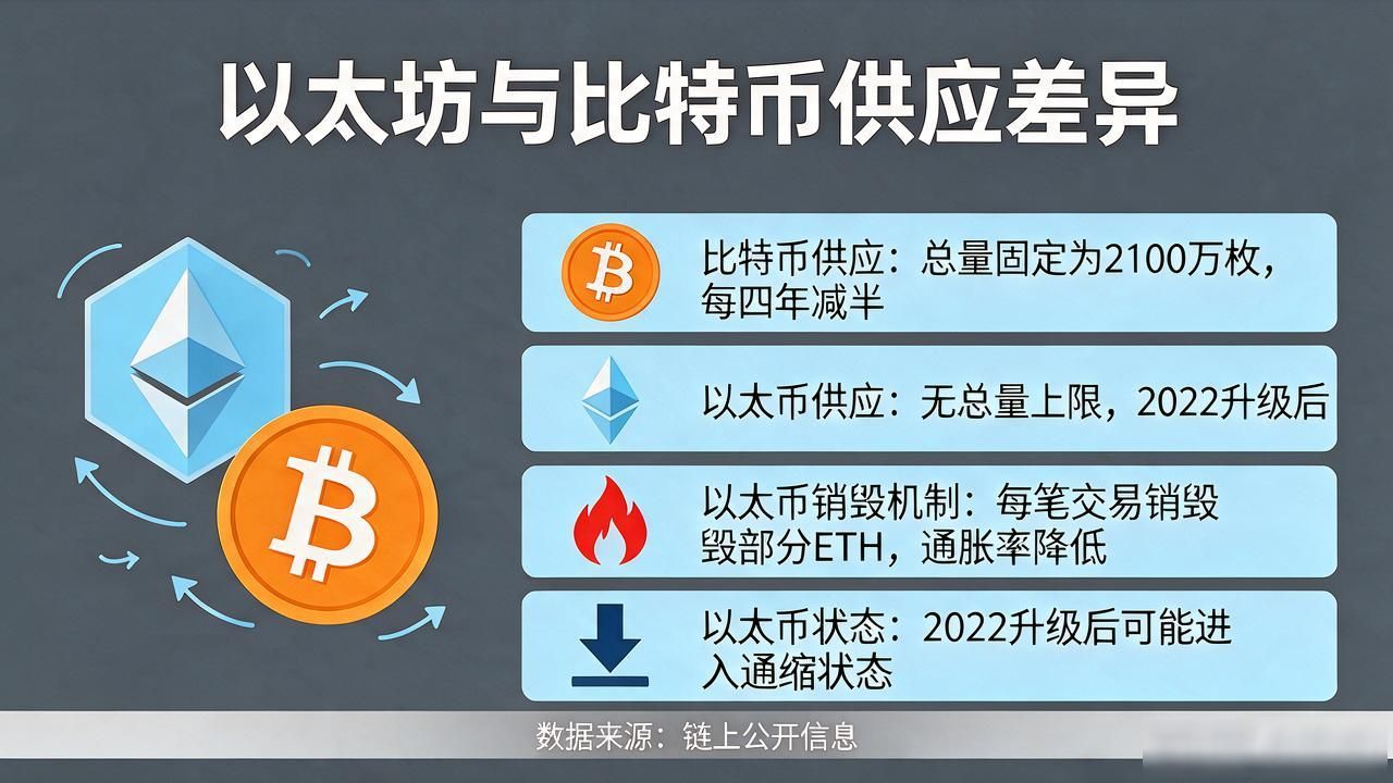 以太坊币是什么？和比特币有什么不同