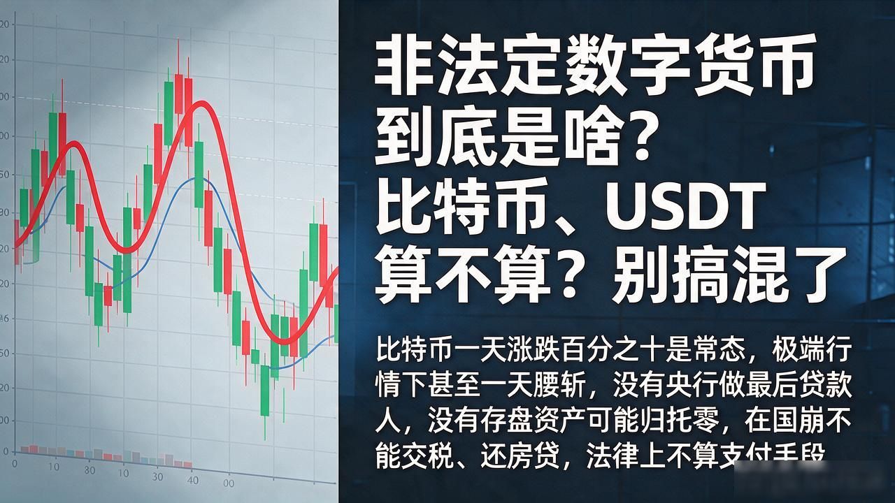 非法定数字货币到底是啥？比特币、USDT算不算？别搞混了