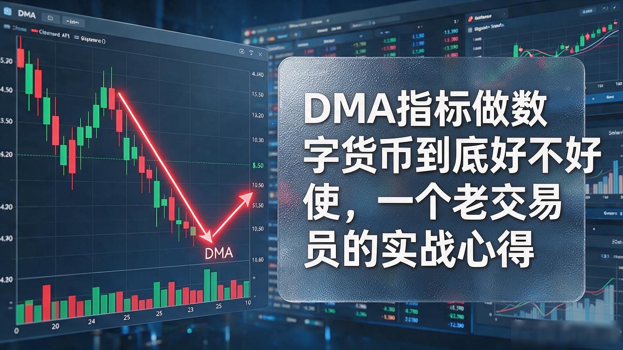 DMA指标做数字货币到底好不好使，一个老交易员的实战心得