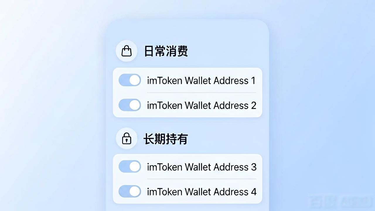 什么叫钱包标识和钱包地址_如何在imtoken钱包官方app中设置资产标签？_钱包icon