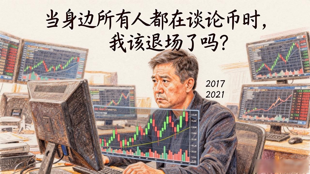 当身边所有人都在谈论币时，我该退场了吗？