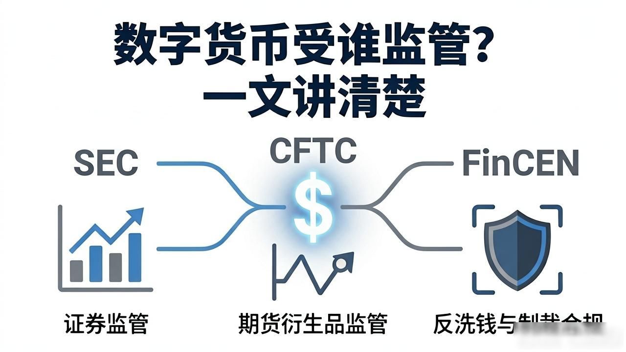 数字货币受谁监管？一文讲清楚
