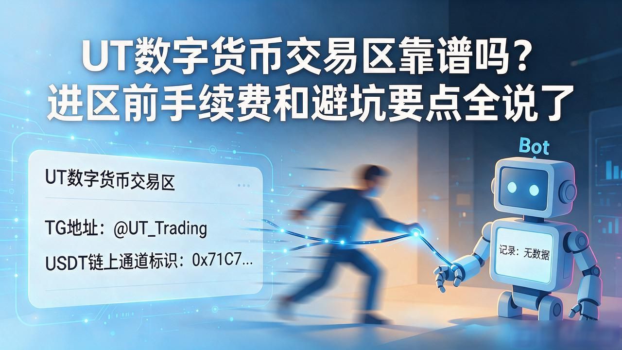ut数字货币交易区_UT区交易安全防骗技巧_Telegram UT数字货币交易区入门指南