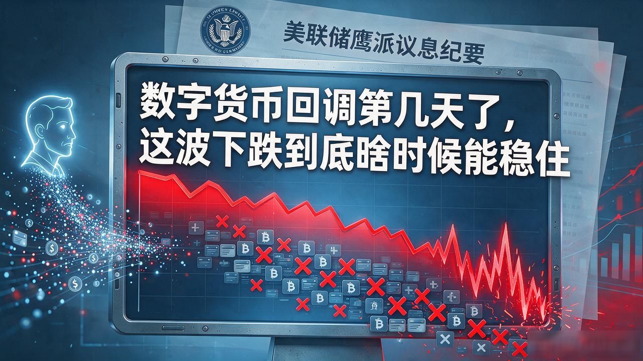 数字货币回调第几天了，这波下跌到底啥时候能稳住