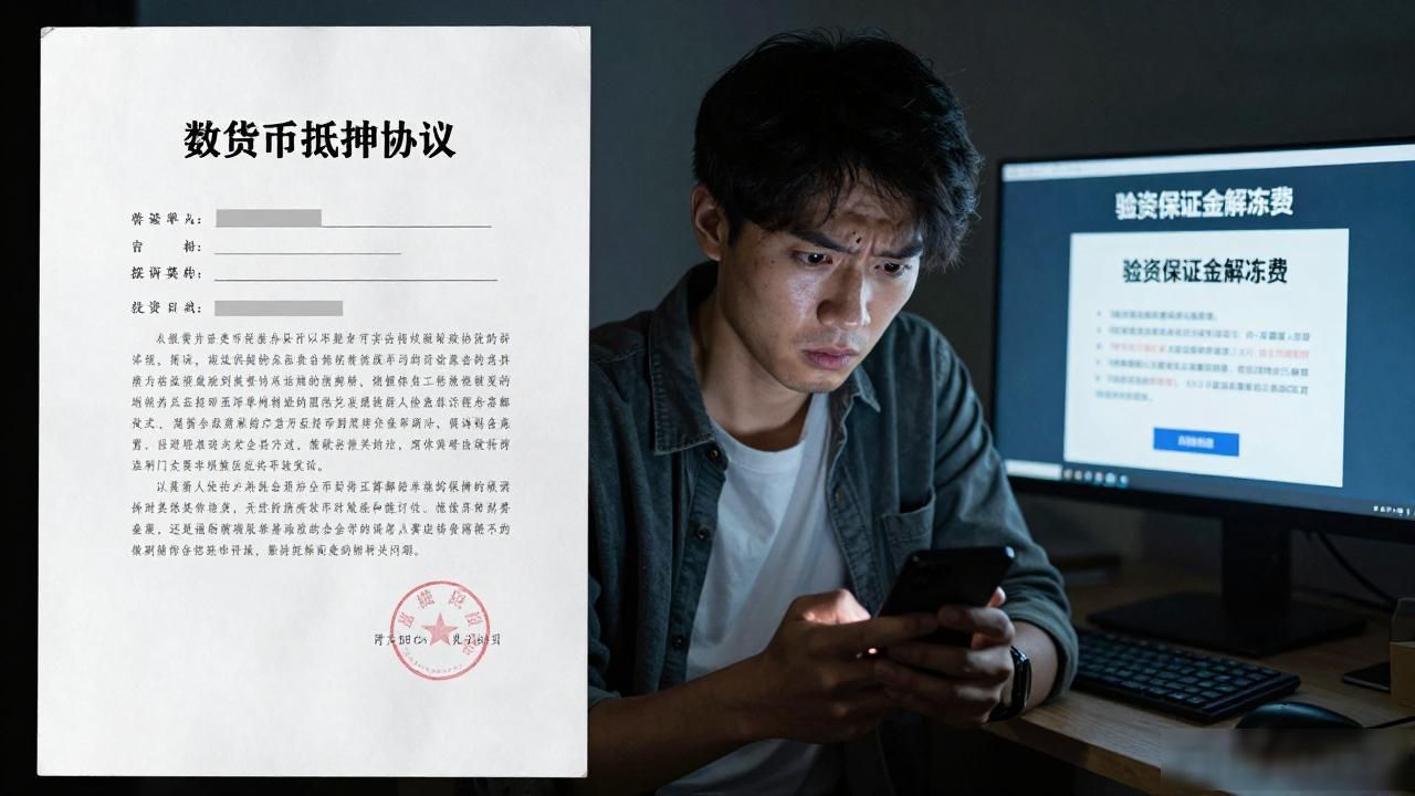 数字货币抵押贷款骗局，我劝你别拿真金白银去填这个坑