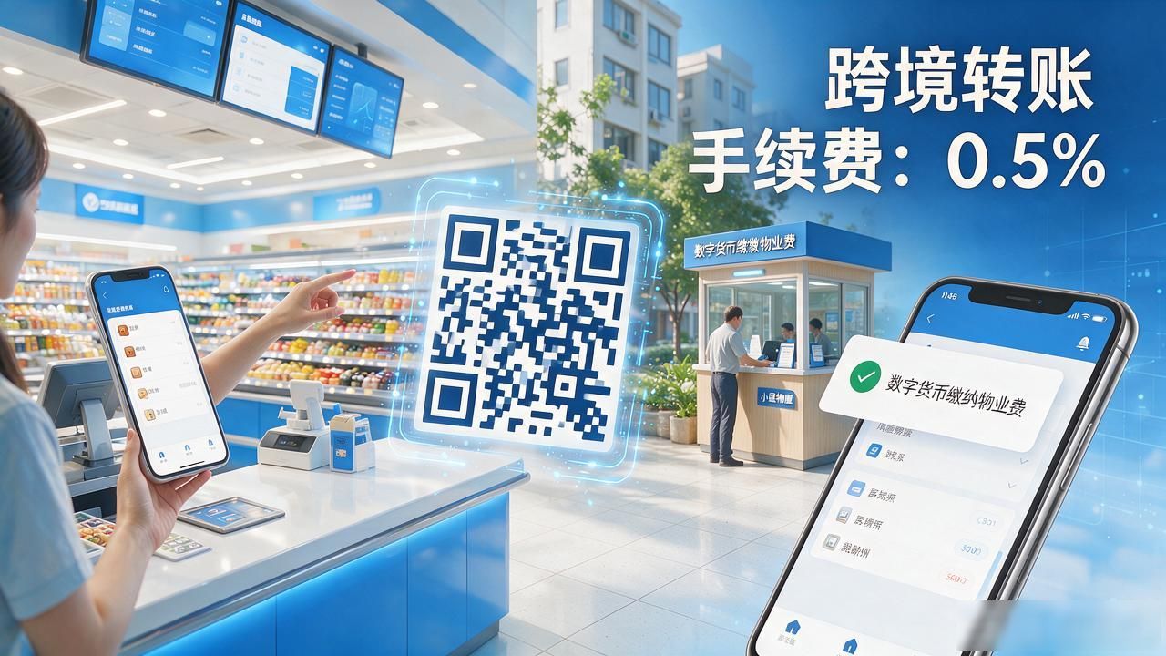 移动数字货币怎么样用？钱包怎么开、钱怎么充、账怎么付，一次讲透