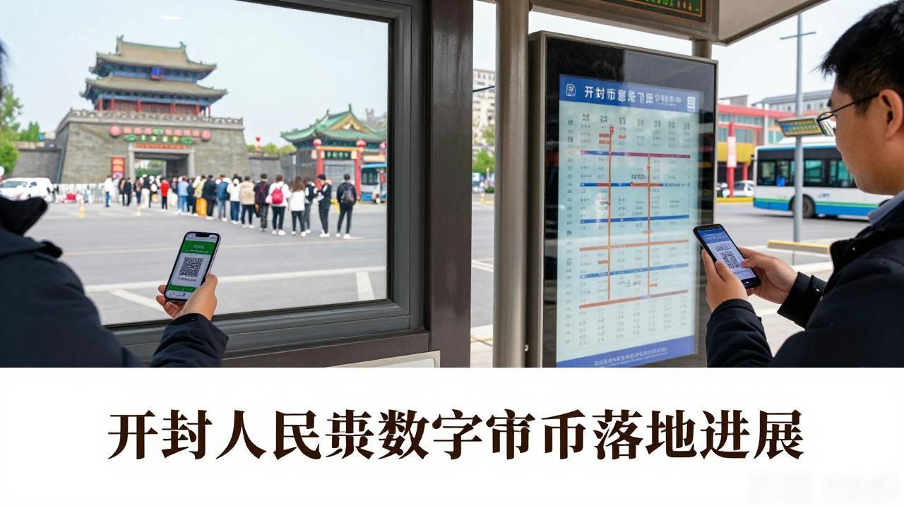 开封人民银行数字货币落地进展，跟咱普通人和小商家有啥关系